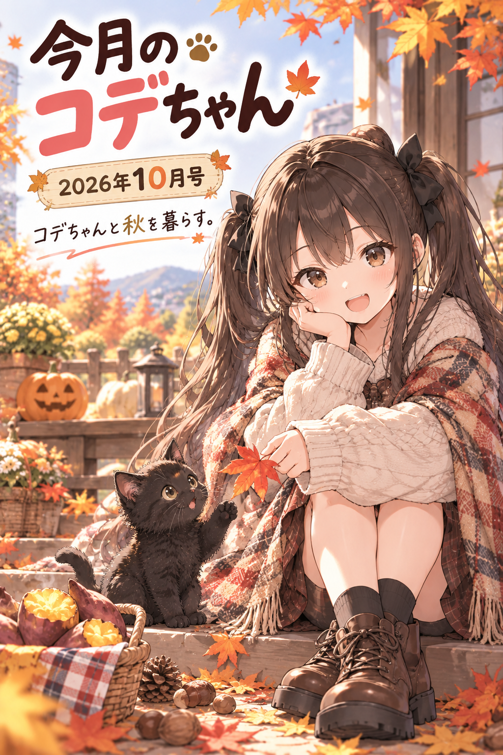 今月のコデちゃん 2026年10月号の表紙