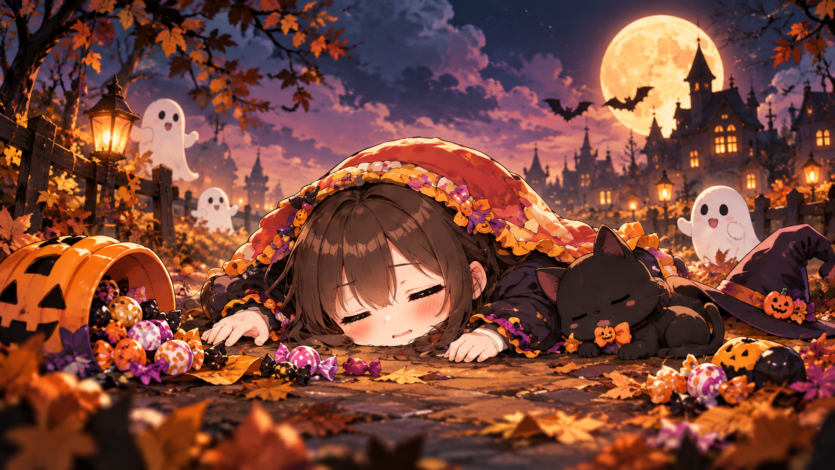 11月になって力尽きたコデちゃんとマメ